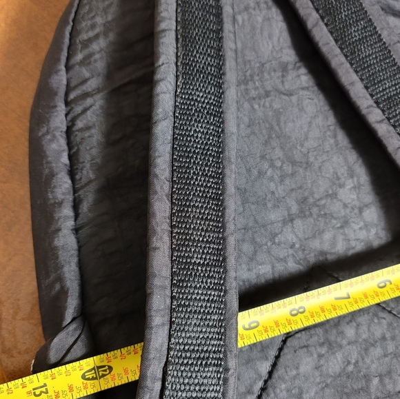 Kipling Hiker Hal Expandable Large Backpack Nylon Black No Monkey - Picture 10 of 16